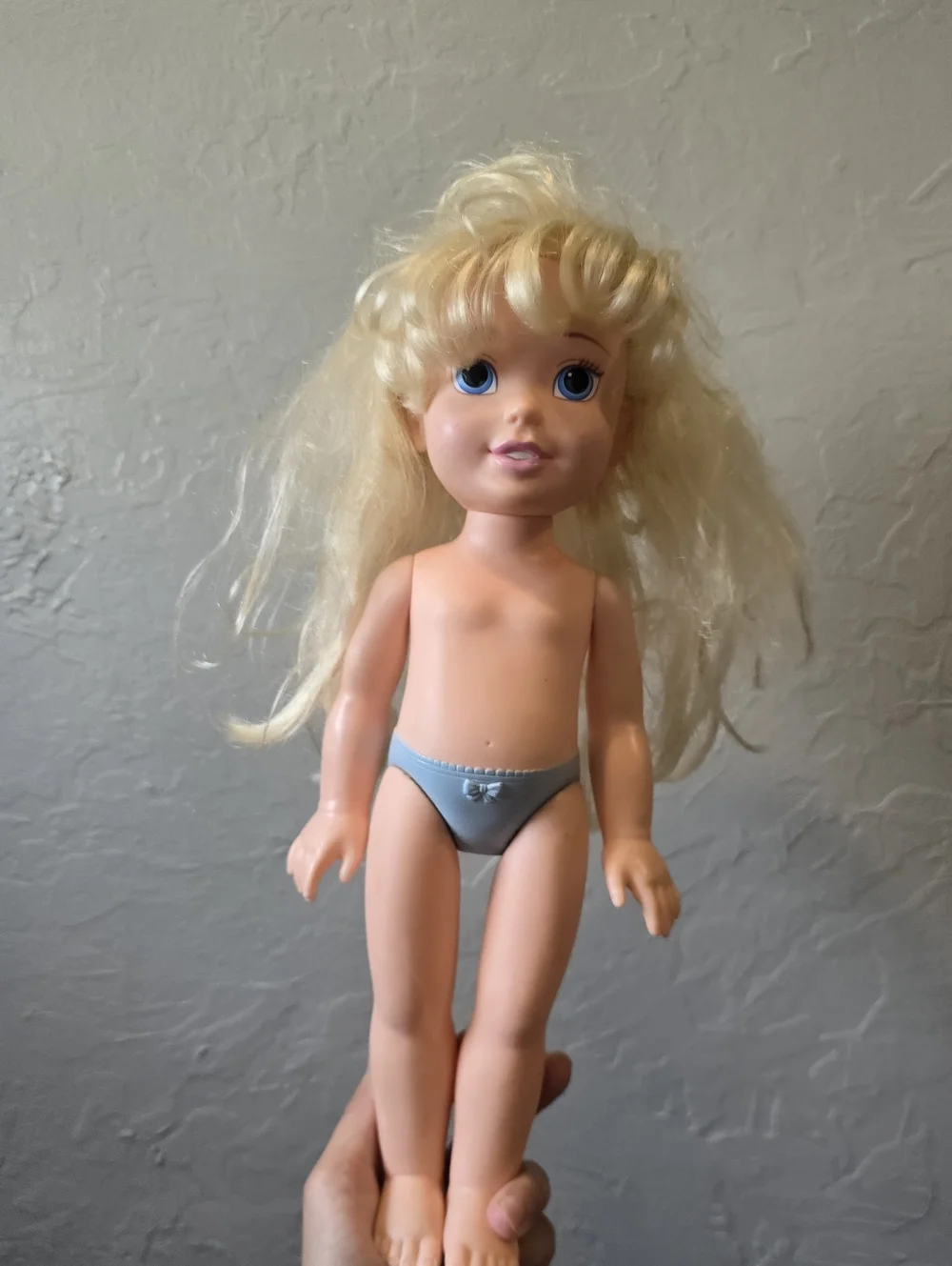 Disney Cinderella 14” Toddler Doll Princess Blonde - Nude